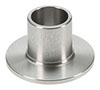 V2A Sprossenschuh Ø50 mm OHNE Gewinde für Rohr Ø20 mm Wst. 1.4305