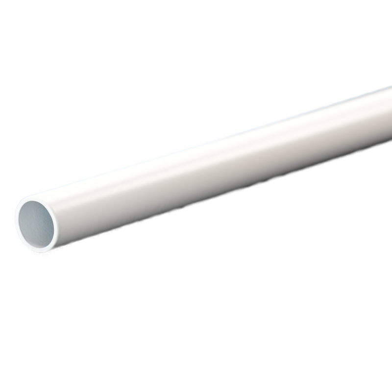 Stab Ø16 1500-1799 mm in RAL9010, OHNE Gewinde OHNE Trapezscheibe