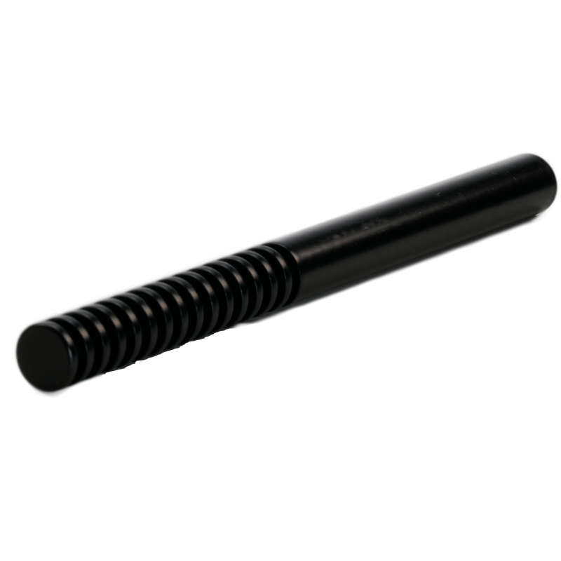 Schiebebolzen Ø16x210mmRAL9005 mit Nutenbreite 3,5 mm beschichtet in RAL 9005