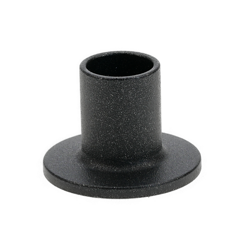 Sprossenschuh Ø40x28mm in P7 mit Ausdrehung Ø16,7 mm OHNE Gewinde, Wst. 1.0718 beschichtet in P7 Feinstruktur