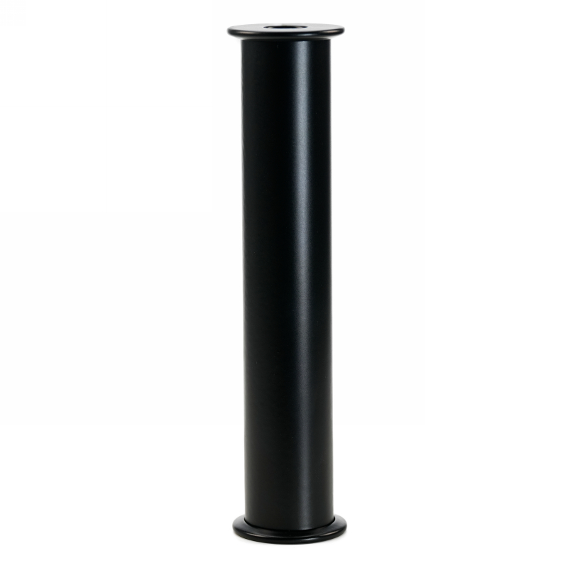 Distanz Ø30 bis 149 mm RAL9005 mit 2 Trapezscheiben (Ø39mm)