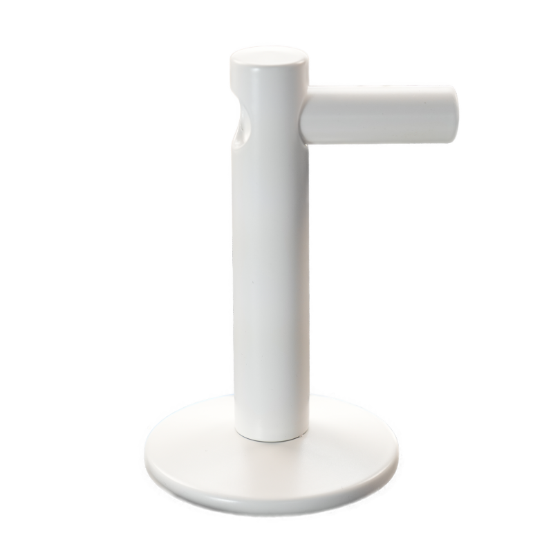 Handlaufhalter Ø55 7 teilig beschichtet in R9010 mit Innengewinde M10