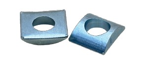 Halbrundscheiben 25,8 x 22,8 x 7,5 mit Bohrung Ø12, stahl verzinkt VPE 200 Stück