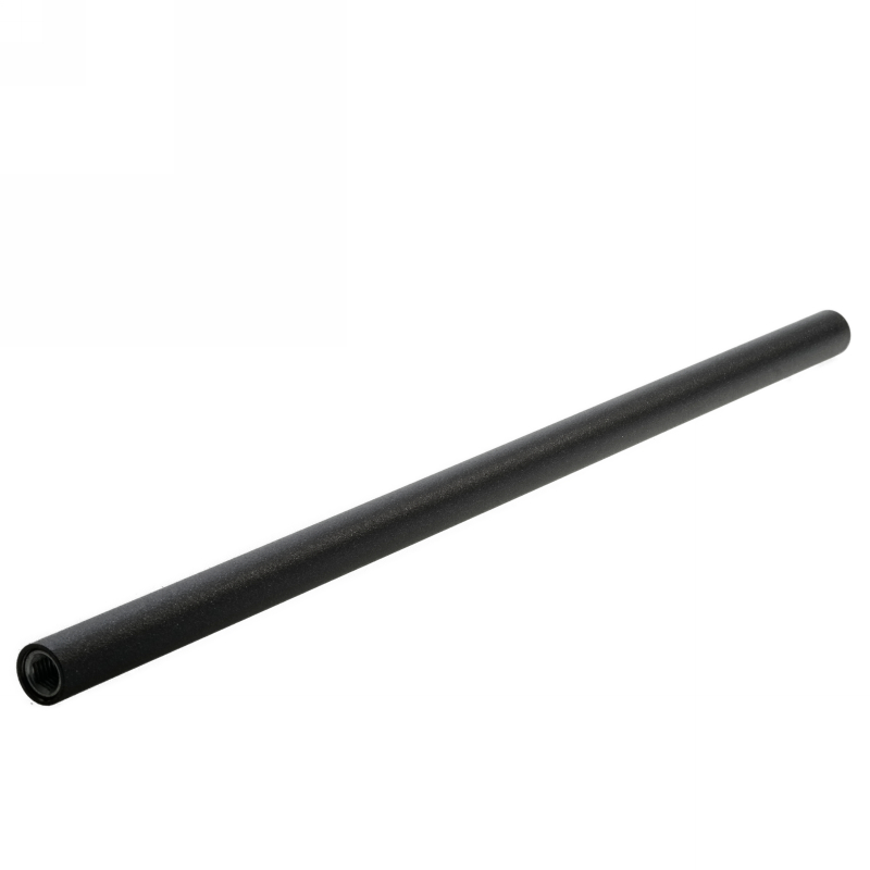 Stab Ø16 x 690 mm in P7 feinstruktur pulverbeschichtet beidseitig Innengewinde M10, ohne Trapezscheibe